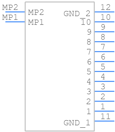 200485-0210 - Molex - PCB symbol