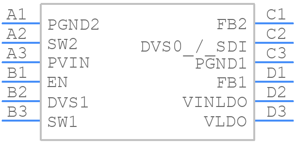 PM823UK/A0CZ - NXP - PCB symbol