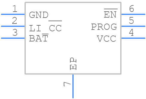 LTC4059EDC#TRPBF - Analog Devices - PCB symbol