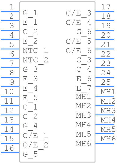 FS100R12N2T4P - Infineon - PCB symbol