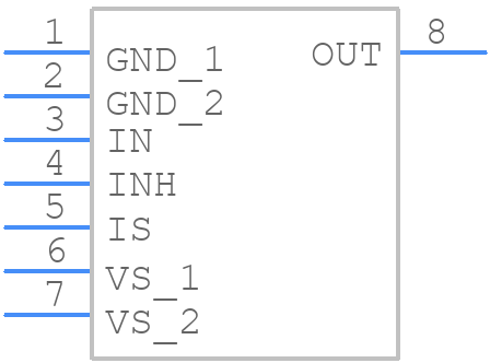 BTN9970LVAUMA1 - Infineon - PCB symbol