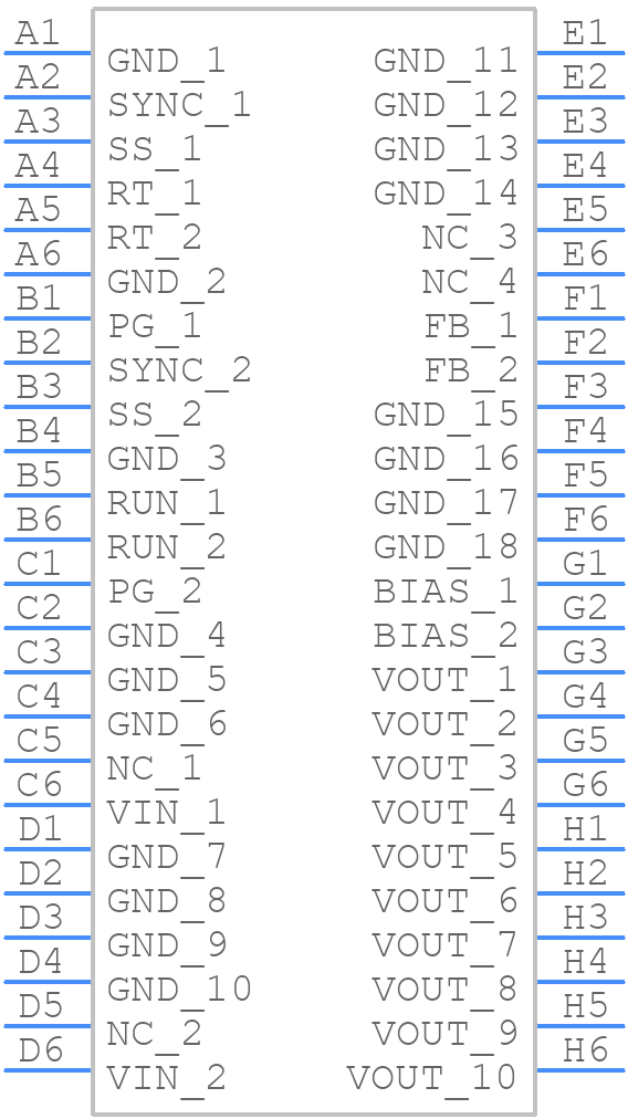 LTM8003HY-3.3#PBF - Analog Devices - PCB symbol