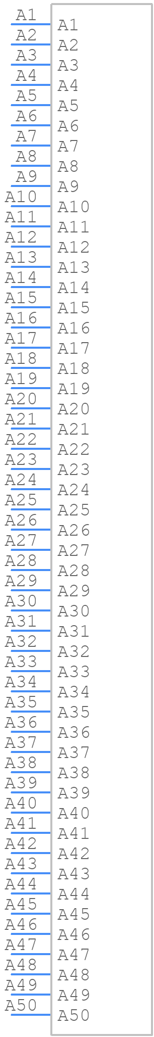 341-050-520-101 - EDAC - PCB symbol