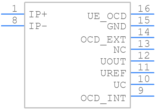 HMSR6-SMS - LEM - PCB symbol