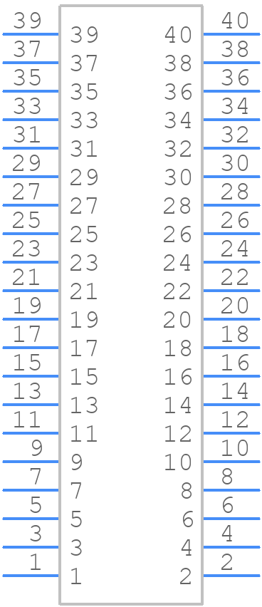 SMS-120-01-T-D - SAMTEC - PCB symbol