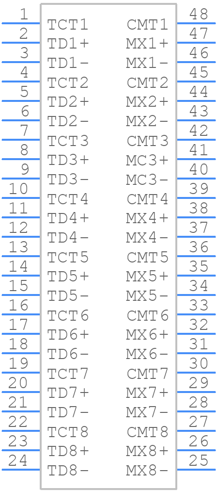 H6080NL - Yageo Group - PCB symbol