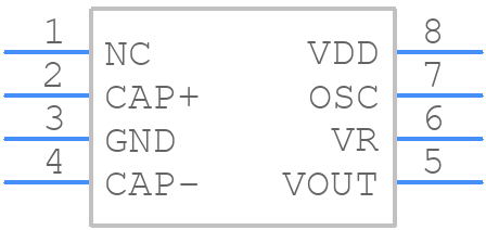 AIP7660EO - Cosmo - PCB symbol