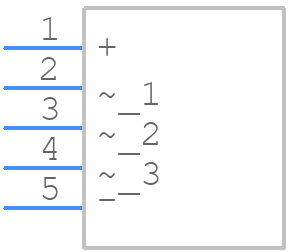 HGBJ50012 - Multicomp Pro - PCB symbol