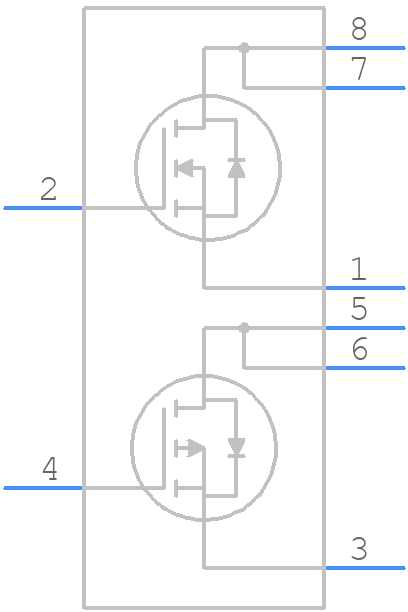 NTMC083NP10M5L - onsemi - PCB symbol