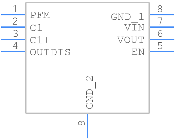 LM2775QDSGTQ1 - Texas Instruments - PCB symbol
