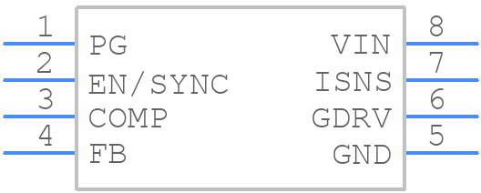 NCV885301D1R2G - onsemi - PCB symbol