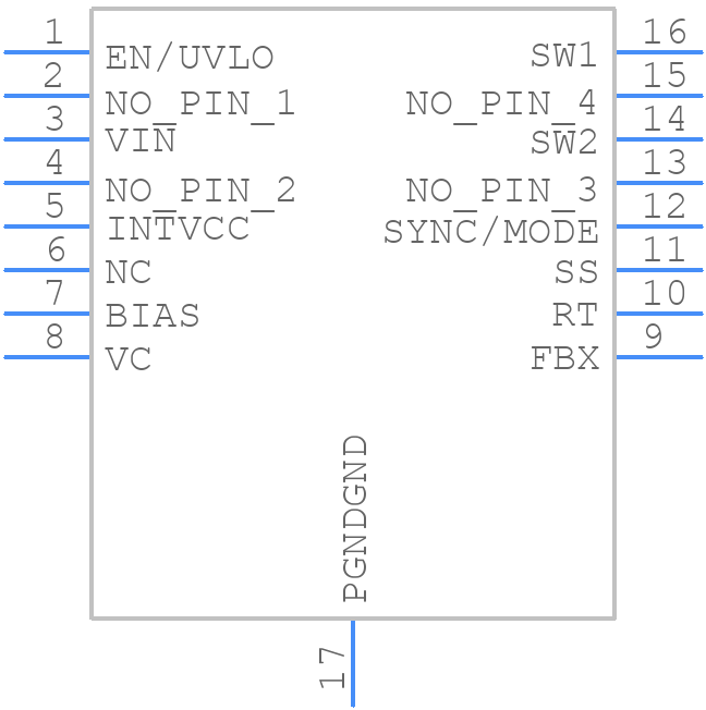 LT8364EMSE#PBF - Analog Devices - PCB symbol