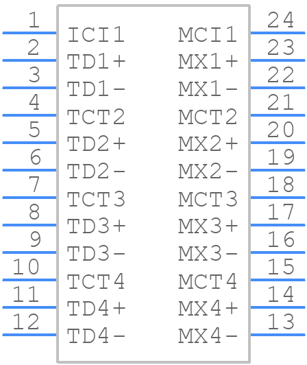 R6001NLT - iNRCORE - PCB symbol