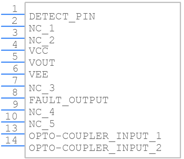 M57959L - Mitsubishi - PCB symbol