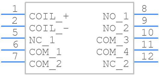 SF2D5D - Panasonic - PCB symbol