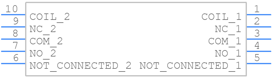 RSM850B-6112-85-1012 - Relpol - PCB symbol