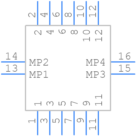 AXF6A1212 - Panasonic - PCB symbol