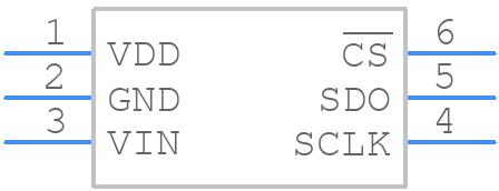ADS7885SDBVR - Texas Instruments - PCB symbol