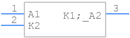 BAT54S-QR - Nexperia - PCB symbol