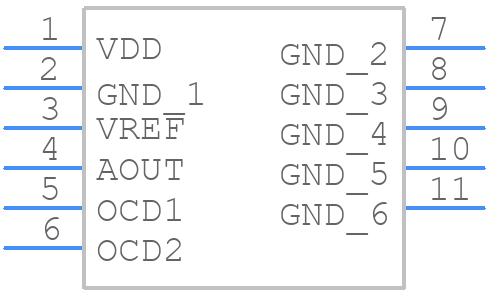 TLE4972AE35S5XUMA1 - Infineon - PCB symbol