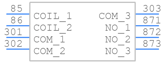 HFV16-P/12-HST(150) - Hongfa - PCB symbol