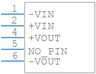 PL01S1205A - Delta Electronics - PCB symbol