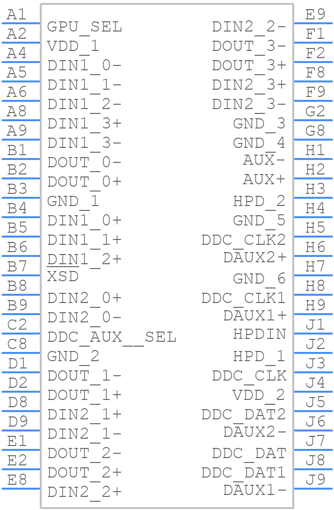 CBTL06GP213EE - NXP - PCB symbol