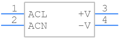 MFM-30-24 - Mean Well - PCB symbol