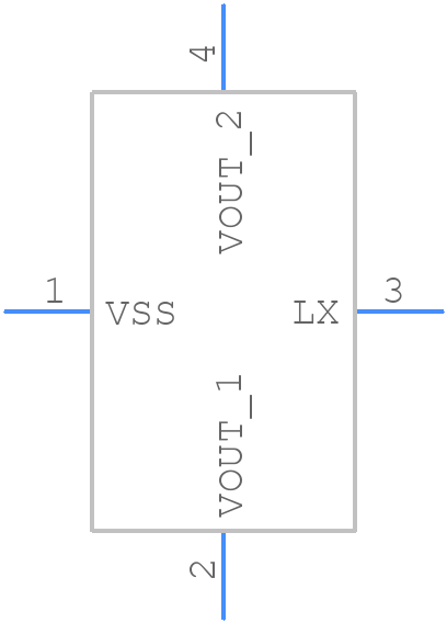 XC6371A562PR-G - Torex - PCB symbol