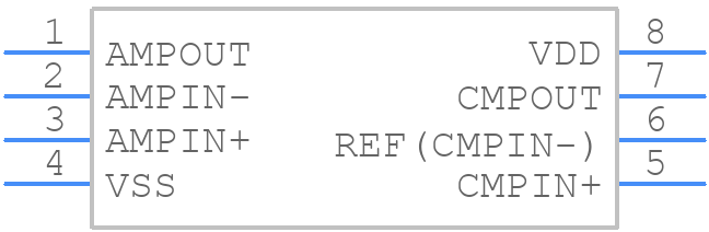 TC1026CEOA - Microchip - PCB symbol