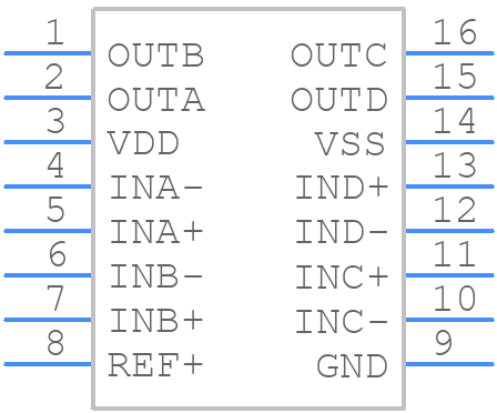 TC1027CEOR - Microchip - PCB symbol