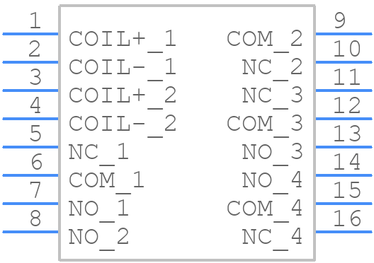 SP4-PL2-DC5V - Panasonic - PCB symbol