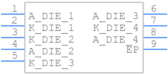 LE RTDCY S2WN - ams OSRAM - PCB symbol