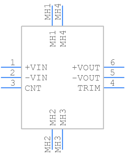 SPS3-24-5 - PowerPlaZa - PCB symbol