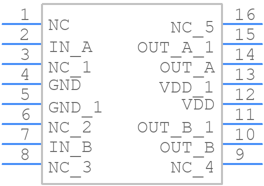TC4424AVOE - Microchip - PCB symbol