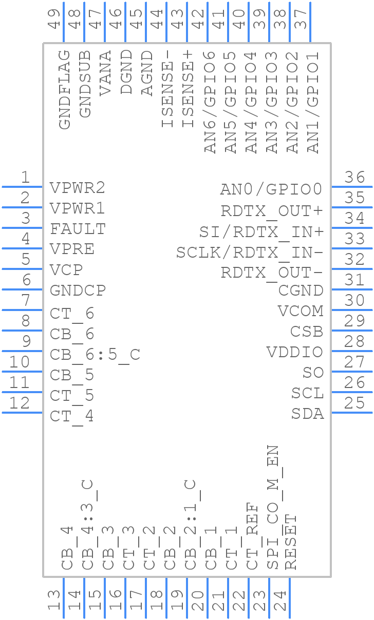 MC33772CTA1AE - NXP - PCB symbol