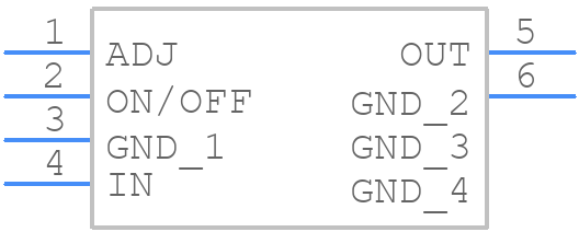 LM2941CSX/NOPB - Texas Instruments - PCB symbol