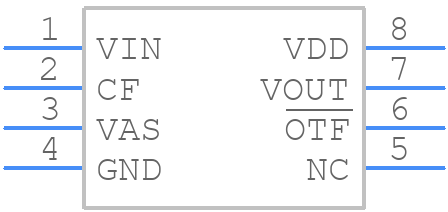 TC648VOA - Microchip - PCB symbol