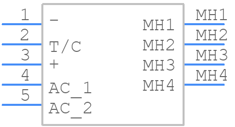 75E03A - Acopian - PCB symbol