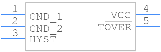 TC6501P085VCTTR - Microchip - PCB symbol