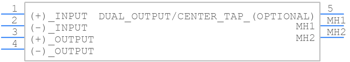 F10CT - XP POWER - PCB symbol