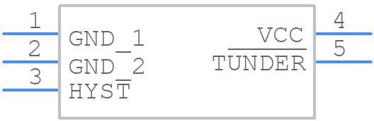 TC6503N015VCTTR - Microchip - PCB symbol