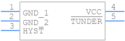 TC6503P005VCTTR - Microchip - PCB symbol