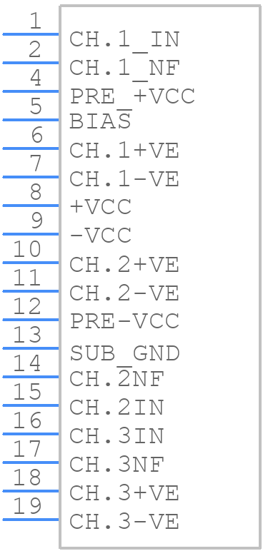 STK402-270 - Sanyo - PCB symbol