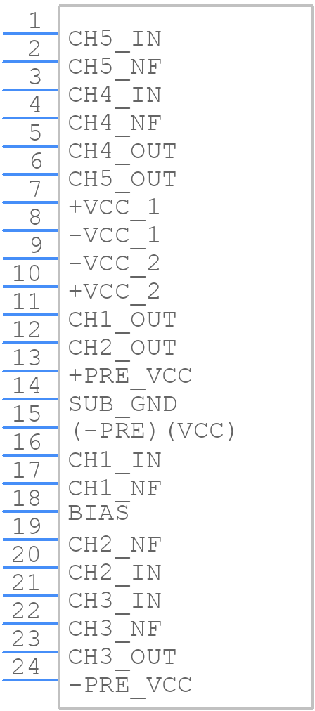 STK402-950 - Sanyo - PCB symbol
