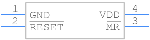 TCM811TERCTR - Microchip - PCB symbol