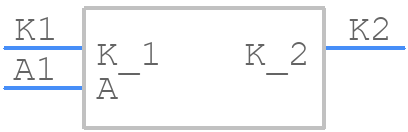 GE06MPS06E - GeneSiC Semiconductor - PCB symbol