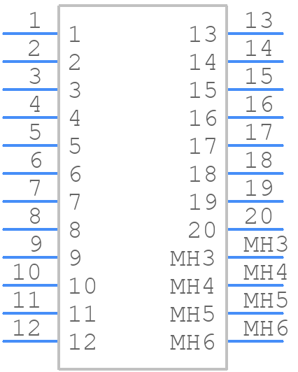 2129320-3 - AB Connectors - PCB symbol