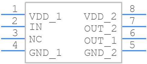 TC1412NEOA - Microchip - PCB symbol