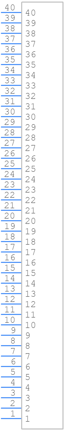 HMTSW-140-22-T-S-420 - SAMTEC - PCB symbol